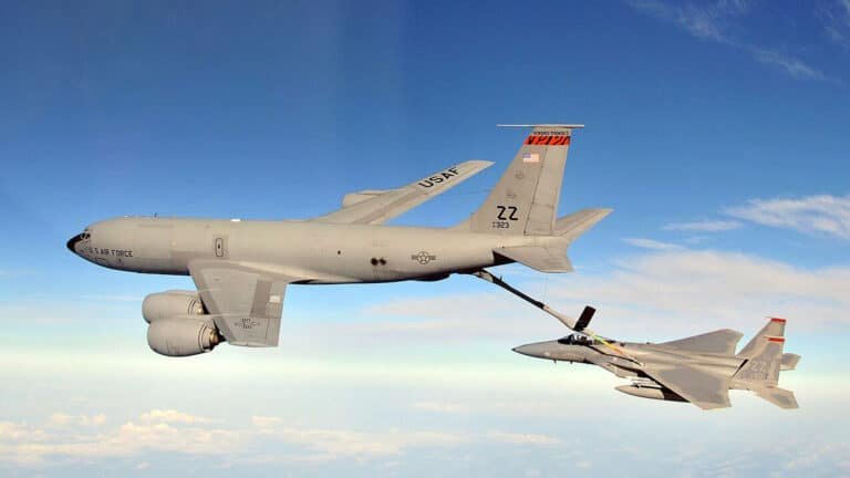 KC-135 Stratotanker 1 KC-135 Refueling F-15