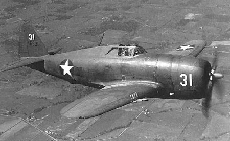 Republic P-47 Thunderbolt in Flight