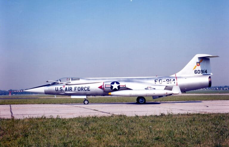 F-104C Starfighter 9 Lockheed F-104C