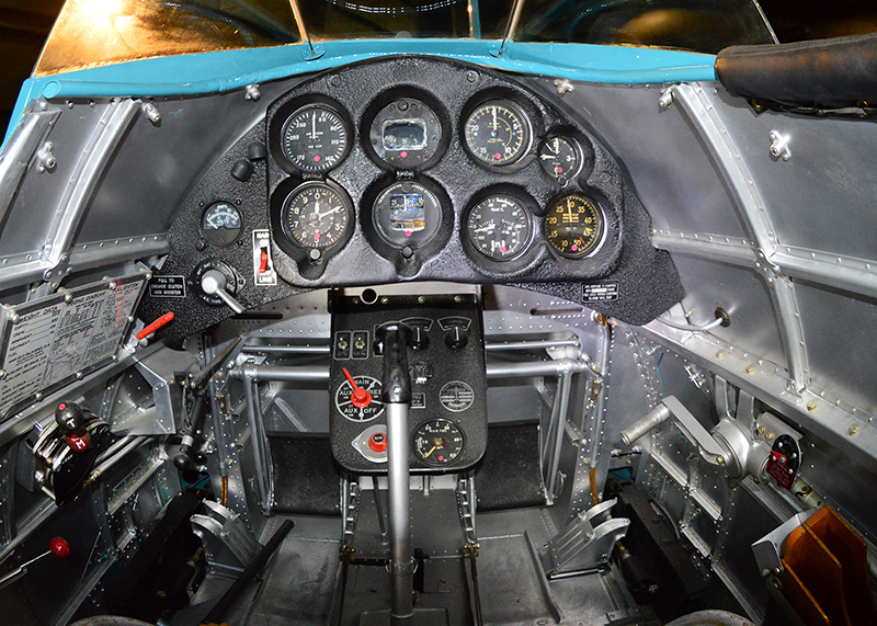 P-26 Peashooter Cockpit