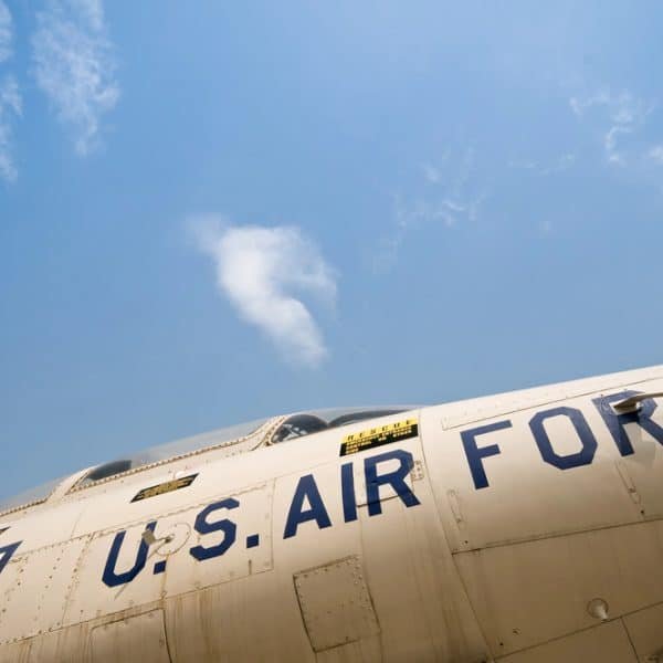 a close up of a plane