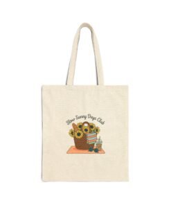 Slow Sunny Days Tote, summer aesthetic coastal vibes, hand-drawn pastel vacation
