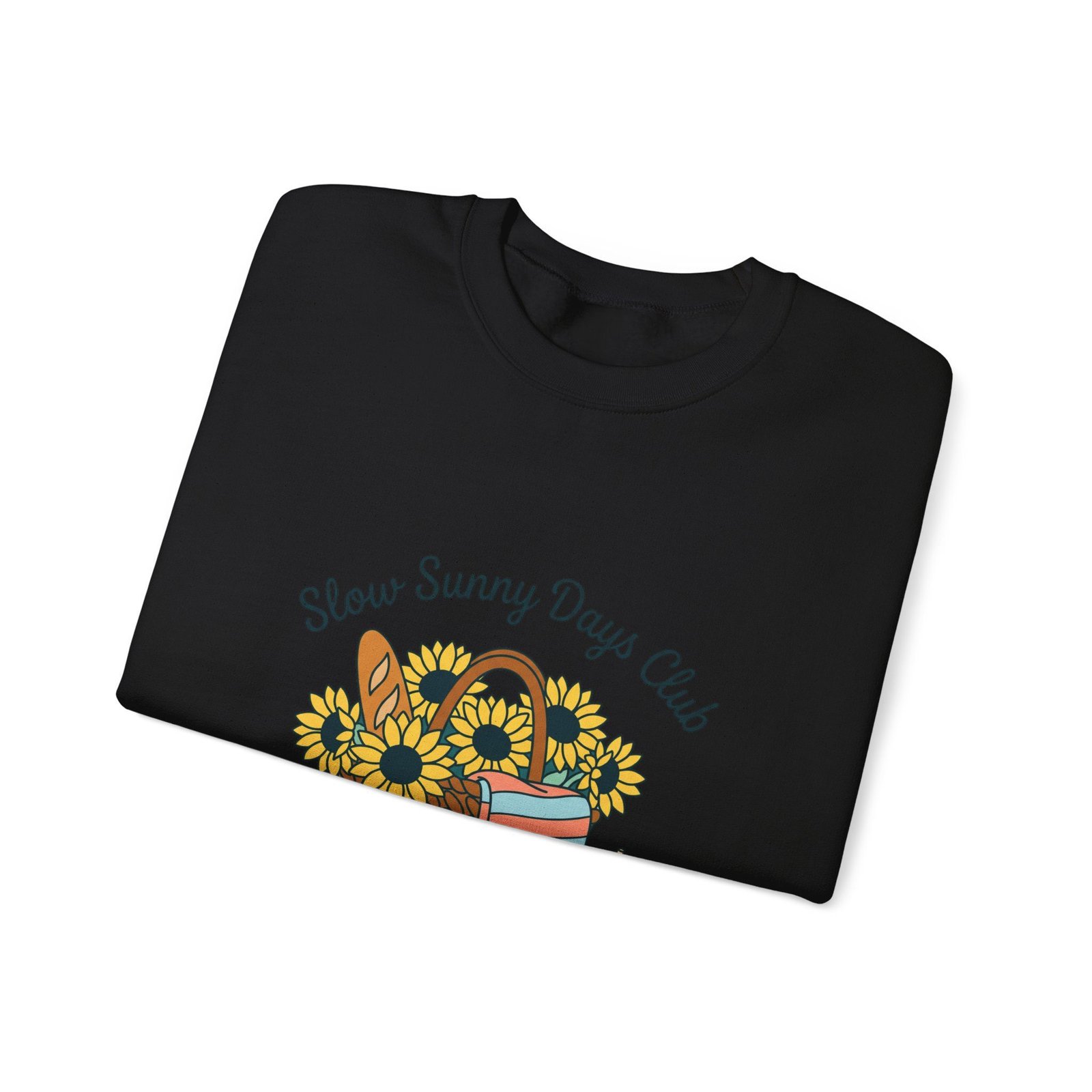 Slow Sunny Days Club Sweatshirt | summer aesthetic, pastel coastal vibes 13 Slow Sunny Days Club Sweatshirt | summer aesthetic, pastel coastal vibes - Image 7