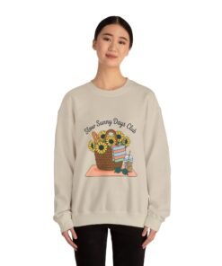 Slow Sunny Days Club Sweatshirt | summer aesthetic, pastel coastal vibes 51 16657572300534509806 2048