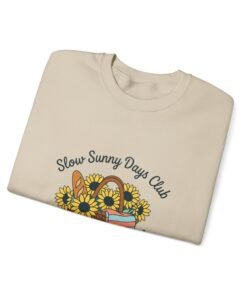 Slow Sunny Days Club Sweatshirt | summer aesthetic, pastel coastal vibes 50 7625373461244780195 2048