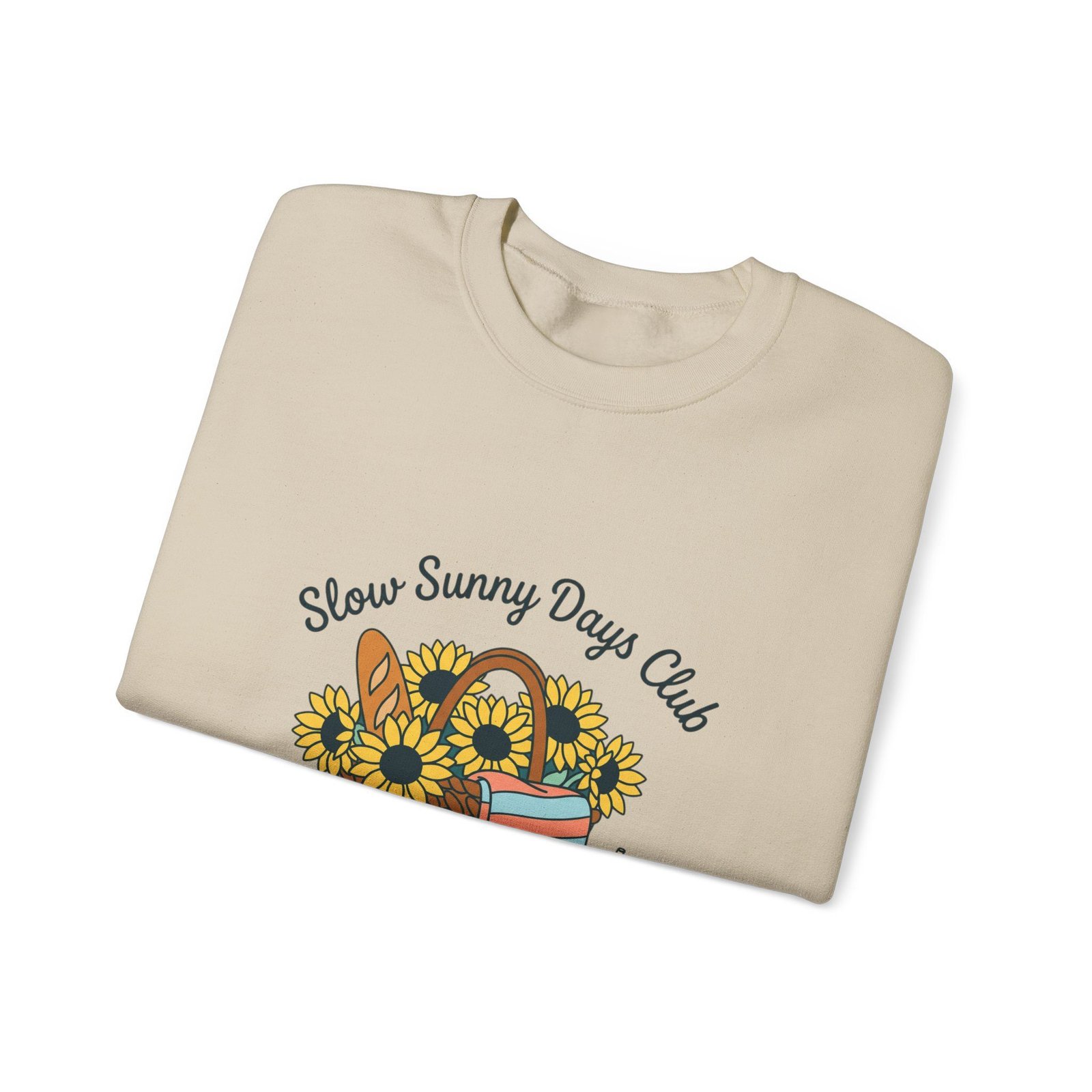 Slow Sunny Days Club Sweatshirt | summer aesthetic, pastel coastal vibes 21 Slow Sunny Days Club Sweatshirt | summer aesthetic, pastel coastal vibes - Image 11