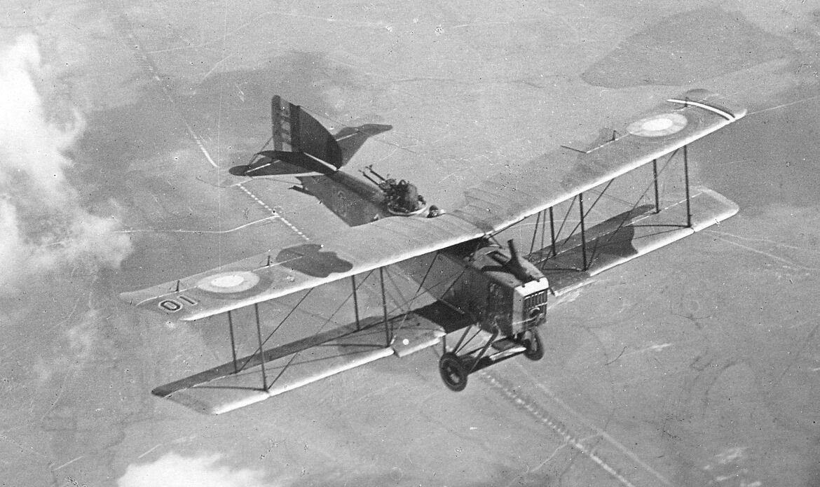 Breguet 14 B.2 in flight