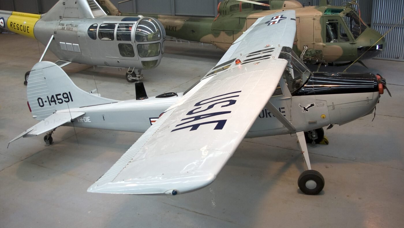 O-1 Bird Dog: The Unsung Hero of Air Support 11 Cessna O 1F Bird Dog 305E 0 14591 VH OIE